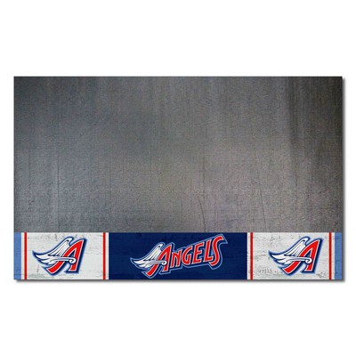 Fan Mats  LLC Anaheim Angels Grill Mat Retro Navy