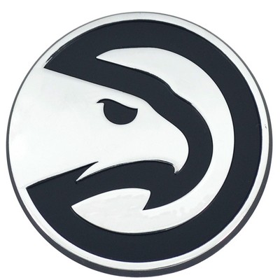 Fan Mats  LLC Atlanta Hawks Chrome Emblem Chrome