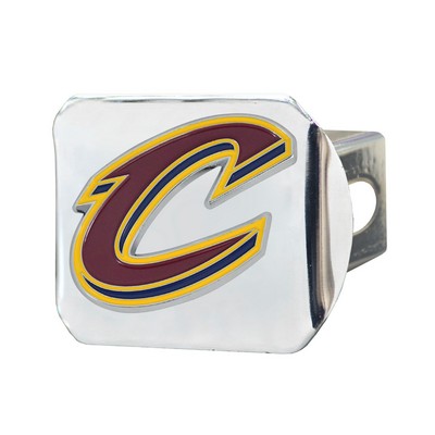 Fan Mats  LLC Cleveland Cavaliers Color Hitch Cover Chrome Chrome