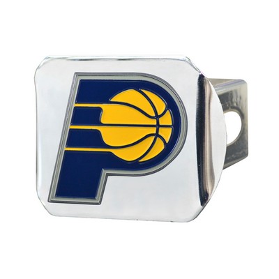 Fan Mats  LLC Indiana Pacers Color Hitch Cover Chrome Chrome