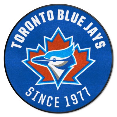 Fan Mats  LLC Toronto Blue Jays Roundel Mat Retro Blue