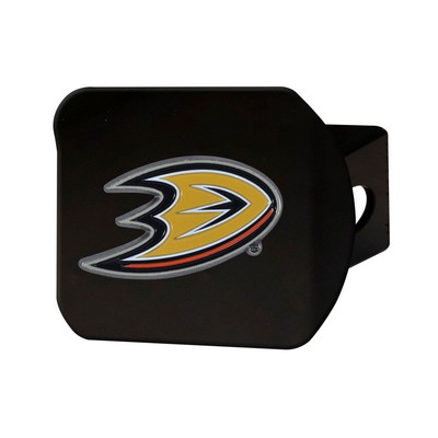 Fan Mats  LLC Anaheim Ducks Color Hitch Cover Black Black