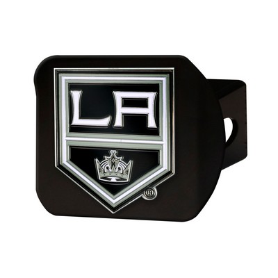 Fan Mats  LLC Los Angeles Kings Color Hitch Cover Black Black