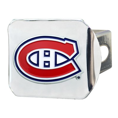 Fan Mats  LLC Montreal Canadiens Color Hitch Cover Chrome Red