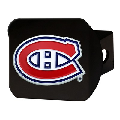 Fan Mats  LLC Montreal Canadiens Color Hitch Cover Black Red