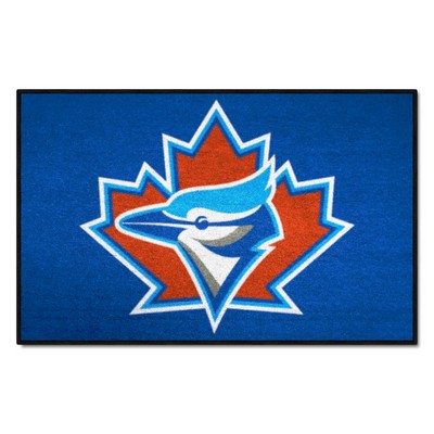 Fan Mats  LLC Toronto Blue Jays Starter Mat Retro Blue