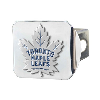 Fan Mats  LLC Toronto Maple Leafs Color Hitch Cover Chrome Chrome