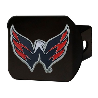 Fan Mats  LLC Washington Capitals Color Hitch Cover Black Blue