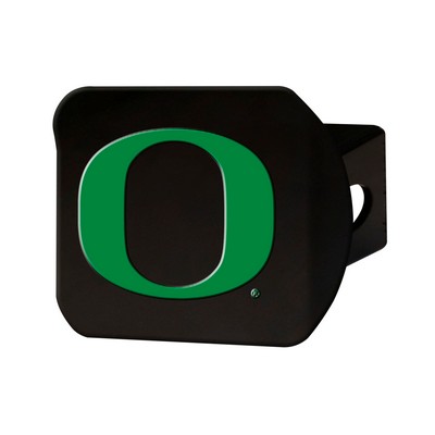 Fan Mats  LLC Oregon Ducks Color Hitch Cover Black Green