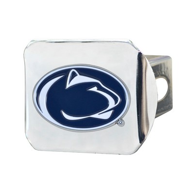 Fan Mats  LLC Penn State Nittany Lions Color Hitch Cover Chrome Chrome