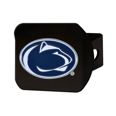 Fan Mats  LLC Penn State Nittany Lions Color Hitch Cover Black Navy