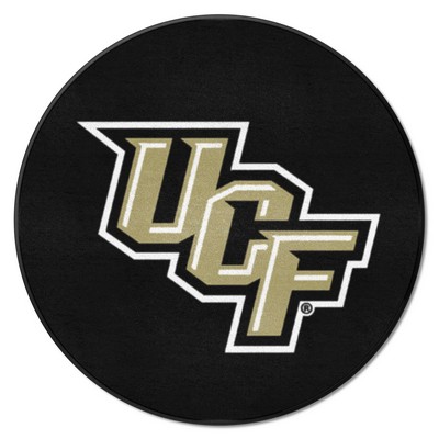 Fan Mats  LLC Central Florida Knights Puck Mat Black