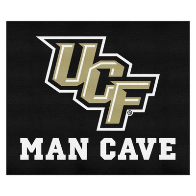 Fan Mats  LLC Central Florida Knights Tailgater Mat Man Cave Black