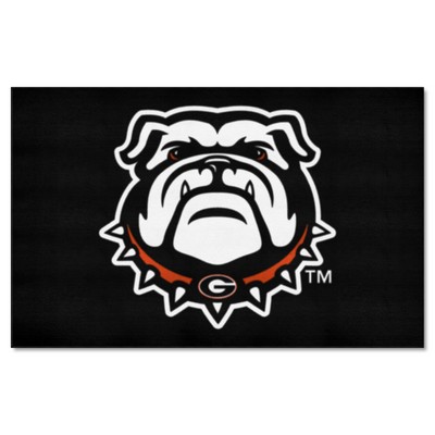 Fan Mats  LLC Georgia Bulldogs Ulti-Mat Black