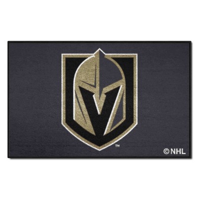 Fan Mats  LLC Vegas Golden Knights Starter Mat Gray