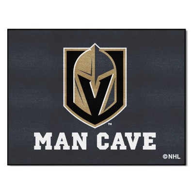 Fan Mats  LLC Vegas Golden Knights All-Star Mat Man Cave Gray