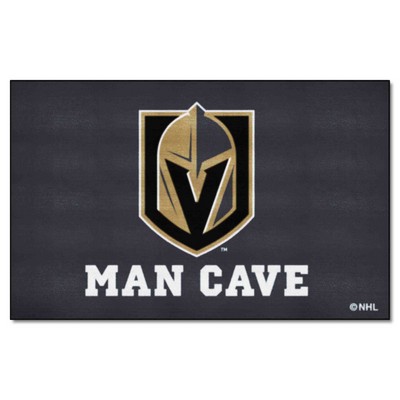 Fan Mats  LLC Vegas Golden Knights Ulti-Mat Man Cave Gray