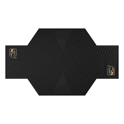 Fan Mats  LLC Vegas Golden Knights Motorcycle Mat Black