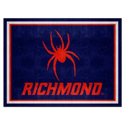 Fan Mats  LLC Richmond Spiders 8x10 Rug Navy