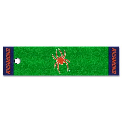 Fan Mats  LLC Richmond Spiders Putting Green Mat Green