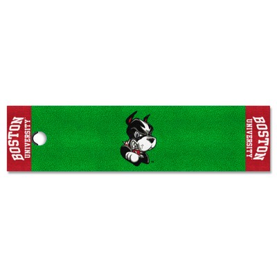 Fan Mats  LLC Boston Terriers Putting Green Mat Green