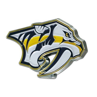 Fan Mats  LLC Nashville Predators Color Emblem Yellow