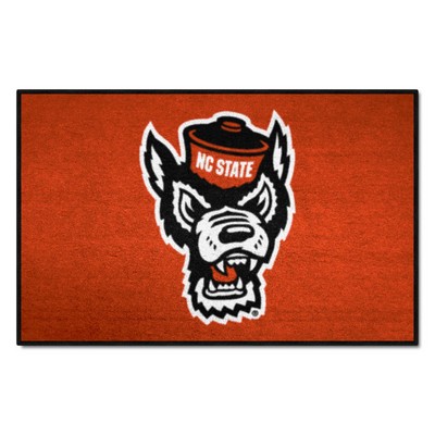 Fan Mats  LLC NC State Wolfpack Starter Mat Red