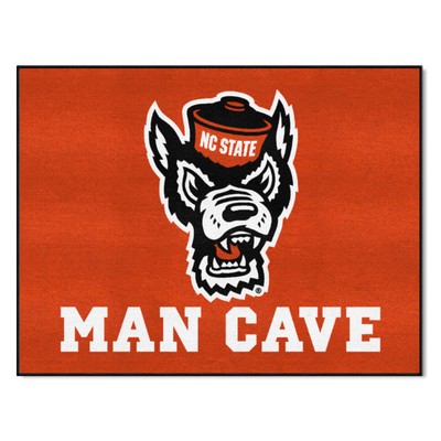 Fan Mats  LLC NC State Wolfpack All-Star Mat Man Cave Red