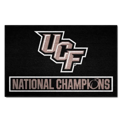 Fan Mats  LLC Central Florida Knights Starter Mat Black