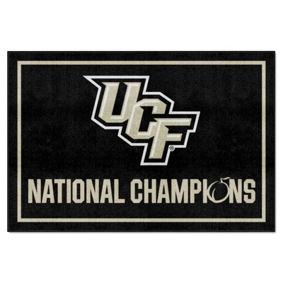 Fan Mats  LLC Central Florida Knights 5x8 Rug Black