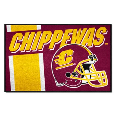 Fan Mats  LLC Central Michigan Chippewas Starter Mat Uniform Maroon