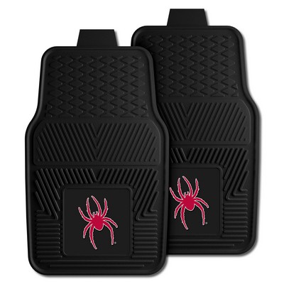 Fan Mats  LLC Richmond Spiders 2-pc Vinyl Car Mat Set Black