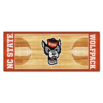 Fan Mats  LLC NC State Wolfpack NCAA Basketball Runner Red