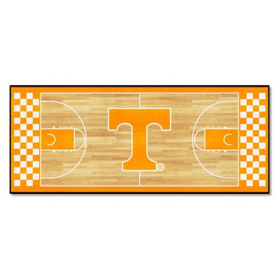 Fan Mats  LLC Tennessee Volunteers NCAA Basketball Runner Orange