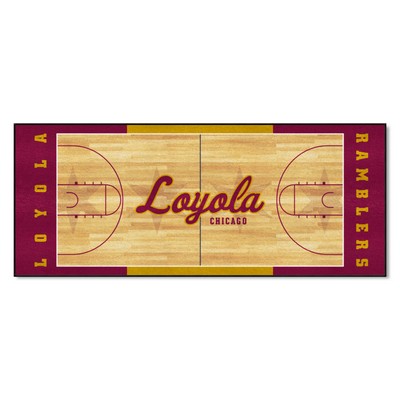 Fan Mats  LLC Loyola Chicago Ramblers NCAA Basketball Runner Maroon