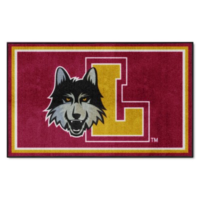 Fan Mats  LLC Loyola Chicago Ramblers 4x6 Rug Maroon