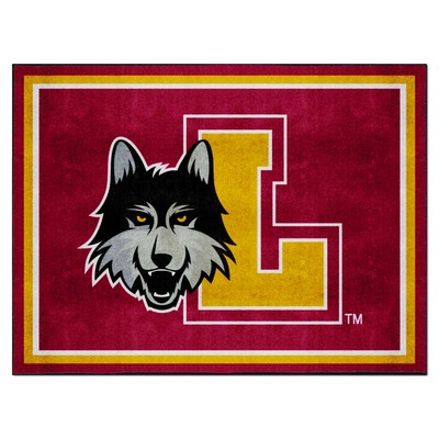 Fan Mats  LLC Loyola Chicago Ramblers 8x10 Rug Maroon