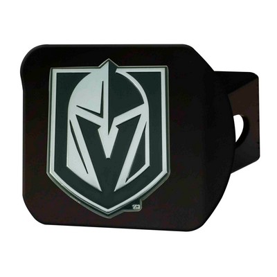 Fan Mats  LLC Vegas Golden Knights Hitch Cover Black Black