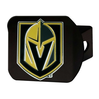 Fan Mats  LLC Vegas Golden Knights Color Hitch Cover Black Black