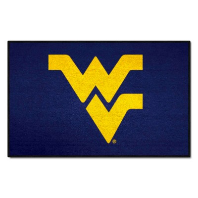 Fan Mats  LLC West Virginia Mountaineers Starter Mat Navy