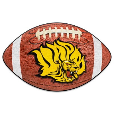 Fan Mats  LLC UAPB Golden Lions Football Mat Brown