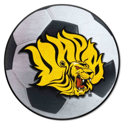 Fan Mats  LLC UAPB Golden Lions Soccer Ball Mat White