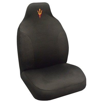 Fan Mats  LLC Arizona State Sun Devils Seat Cover Black