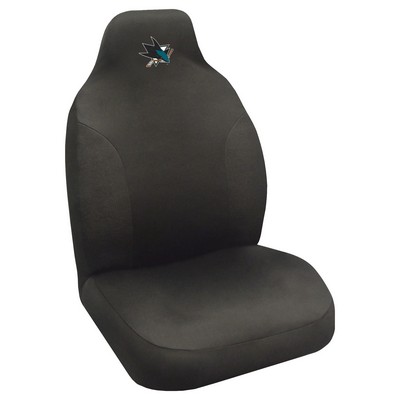 Fan Mats  LLC San Jose Sharks Seat Cover Black