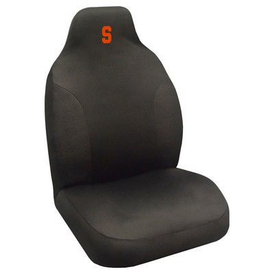 Fan Mats  LLC Syracuse Orange Seat Cover Black