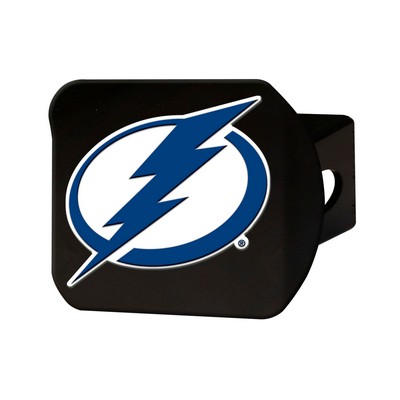 Fan Mats  LLC Tampa Bay Lightning Color Hitch Cover Black Royal