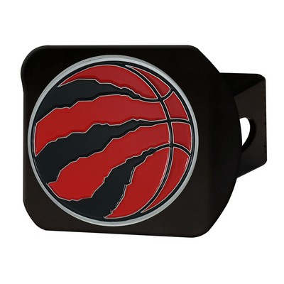 Fan Mats  LLC Toronto Raptors Color Hitch Cover Black Red