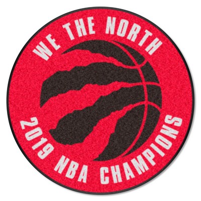 Fan Mats  LLC Toronto Raptors Basketball Mat Red