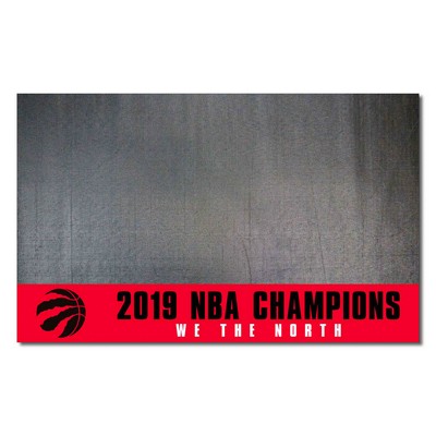 Fan Mats  LLC Toronto Raptors Grill Mat Red