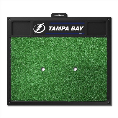 Fan Mats  LLC Tampa Bay Lightning Golf Hitting Mat Green